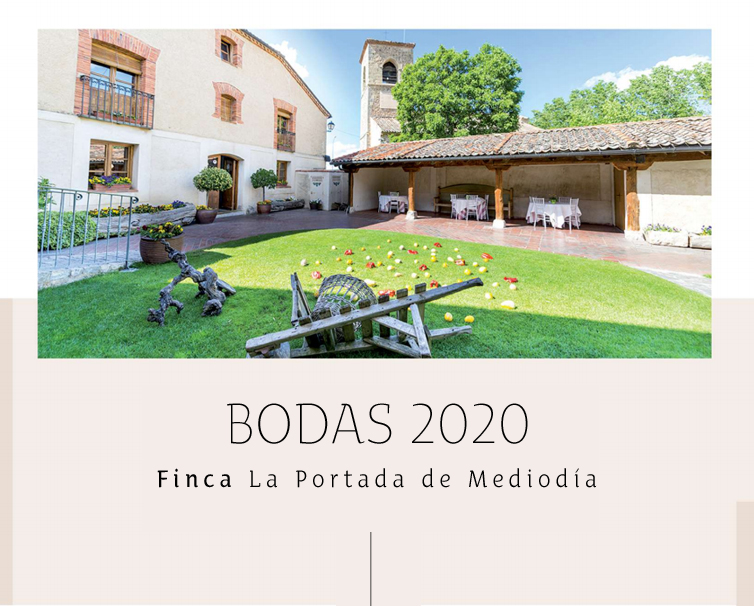 Menús para Bodas en Segovia - La Portada de Mediodía